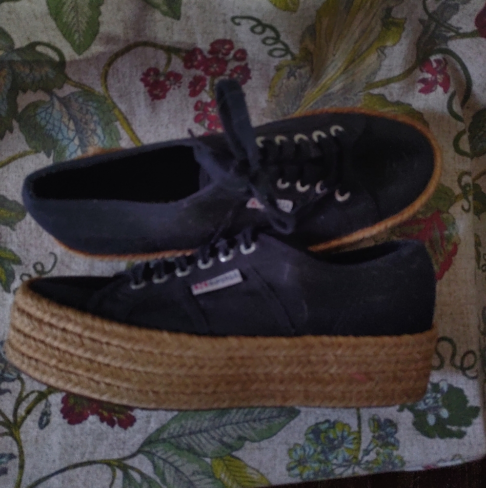 Superga Platform Espadrille Sneakers